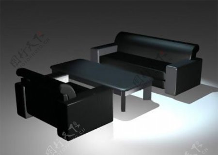 3D沙发办公家具模型20080920更新12