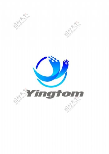 科技公司logo设计图案
