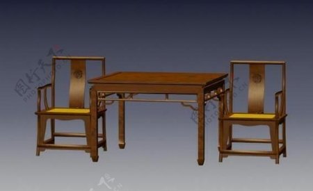 室内家具之明清椅子223D模型