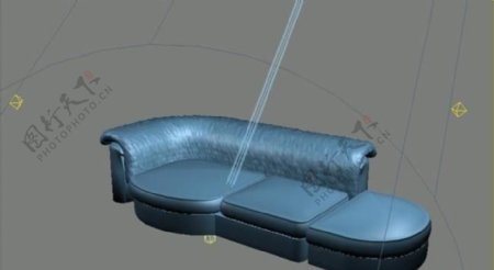 室内家具之沙发343D模型