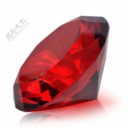 红色珠宝钻石图片
