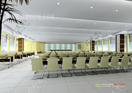 会议室大堂3D模型