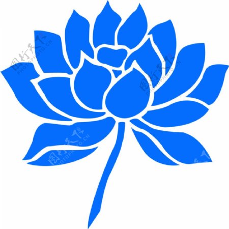 蓝莲花LOGO