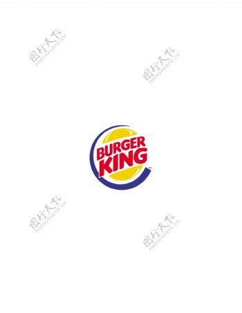 BurgerKinglogo设计欣赏BurgerKing名牌食品标志下载标志设计欣赏