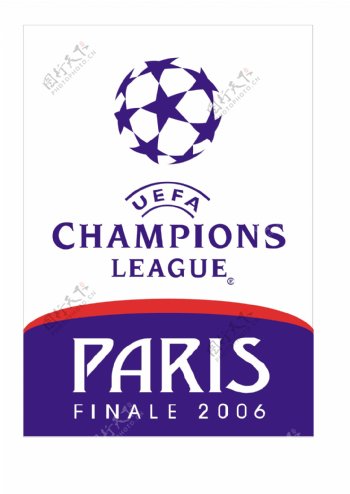 UEFAChampionsLeagueParisFinal2006logo设计欣赏UEFAChampionsLeagueParisFinal2006运动赛事LOGO下载