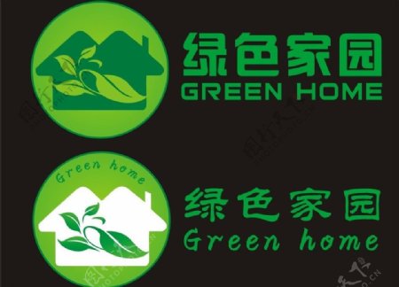 绿色家园logo图片