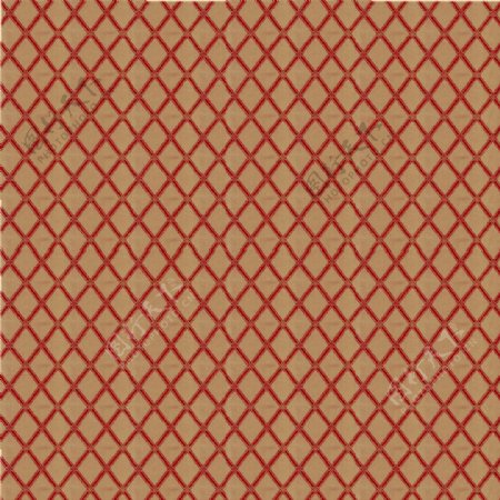 三层红色花纹成品窗帘Curtain43