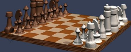 国际象棋模型图片