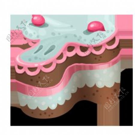 可爱蛋糕主题图标png
