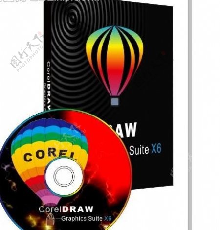 coreldraw光盘包装图片