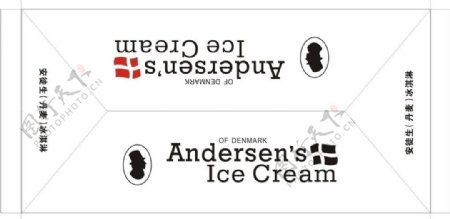 安徒生丹麦冰淇淋图片