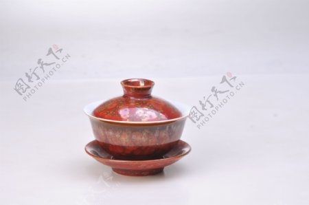 陶瓷盖碗图片