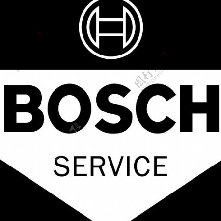 BoschServicelogo设计欣赏博世服务标志设计欣赏