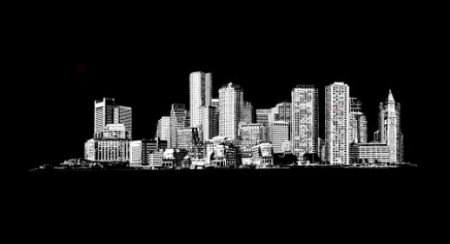 城市建筑剪影之建筑视频
