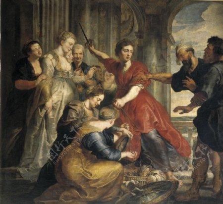 RubensPeterPaulDyckAntonvanAchillesDiscoveredbyUlyssesandDiomedesCa.1617英国画家安东尼凡戴