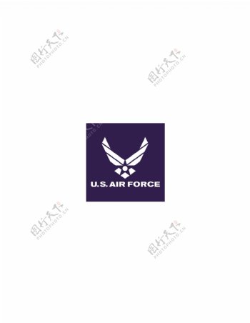 USAirForcelogo设计欣赏USAirForce民航标志下载标志设计欣赏
