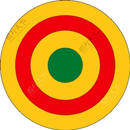 卢旺达剪贴画圆