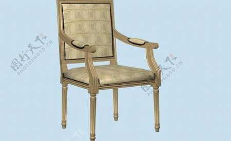 传统家具椅子3D模型A080