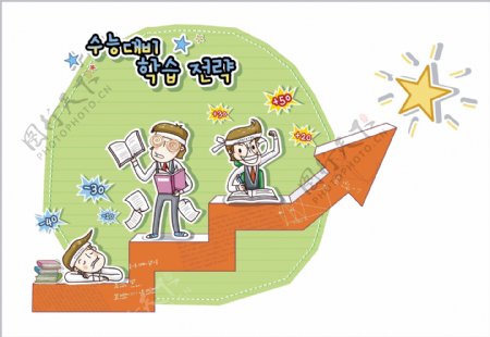 最新韩国矢量卡通素材818