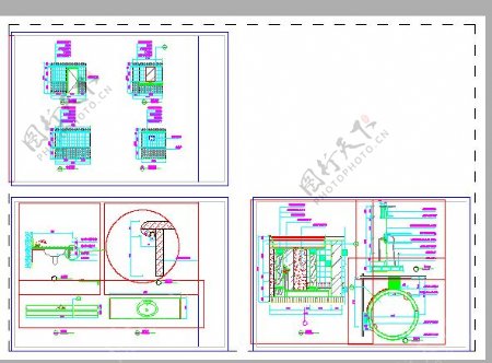 卫生间CAD设计图下载