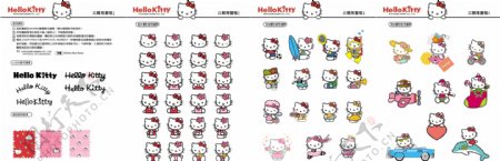 HelloKitty形象矢量图片