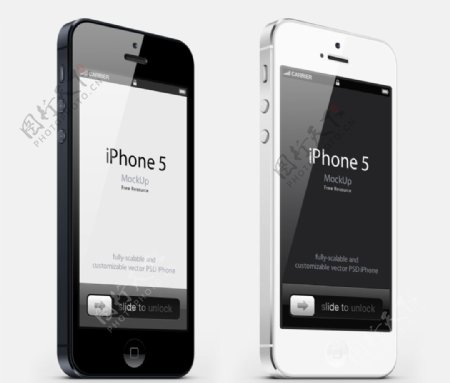 iPhone5模型图图片