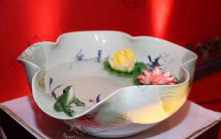 荷塘趣味陶瓷水洗精品图片