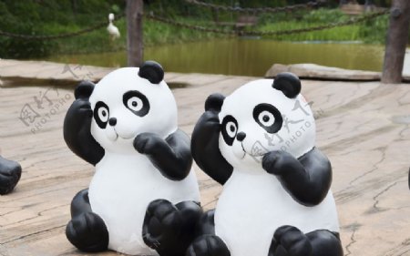 模型大熊猫图片