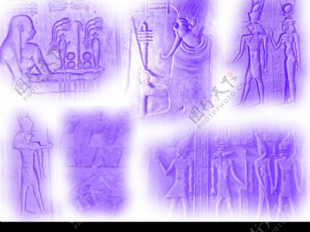 古埃及壁画笔刷