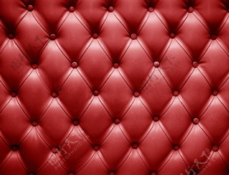 红色沙发皮革图片