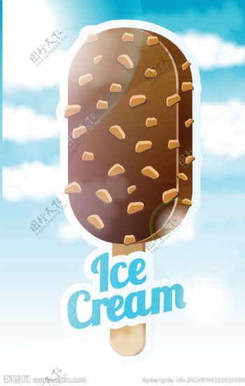 雪糕冰棍矢量素材图片