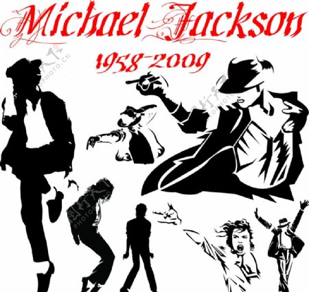 迈克尔杰克逊超酷人物图片