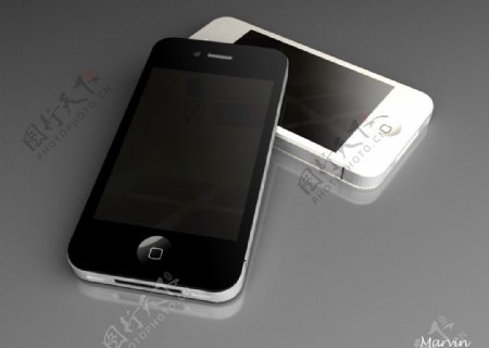 苹果手机3D模型iphone4图片
