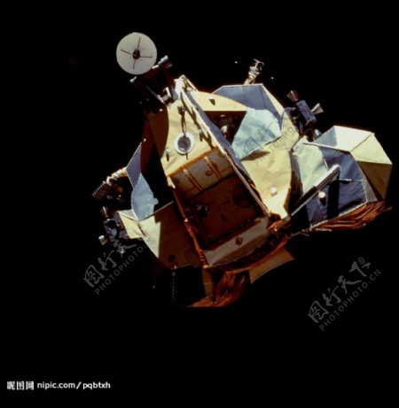 阿波罗号飞船登月舱图片