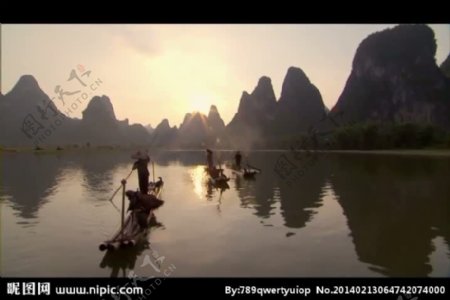 桂林山水视频素材