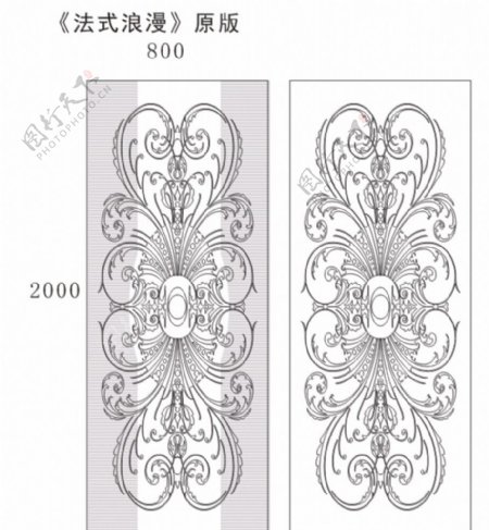 法式浪漫艺术玻璃图片