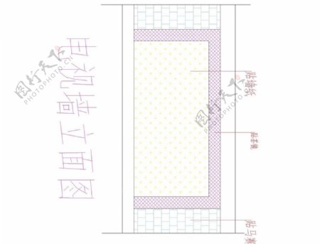 电视墙参考立面图图片