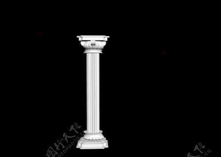 3D罗马柱图片