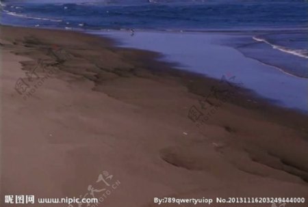 海浪海岸视频素材