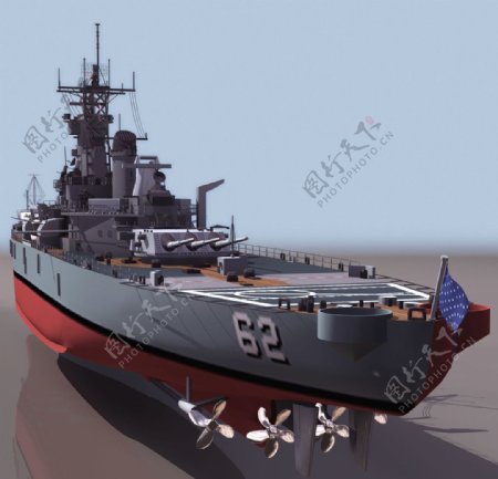 3D潜艇军舰图片