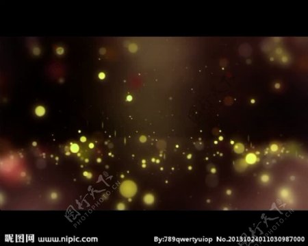 粒子星光背景视频素材