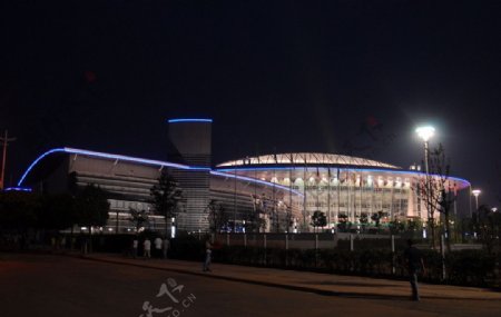 武汉体育中心体育馆图片