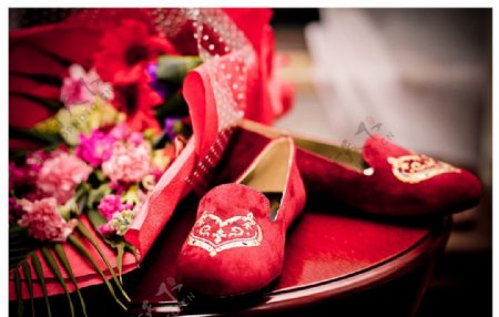 婚鞋图片