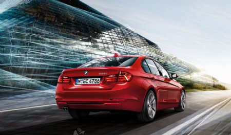 新BMW3系四门轿车图片