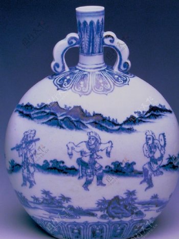 青花瓷瓶图片