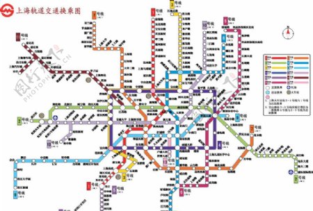 上海地铁线路图图片