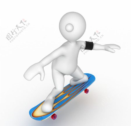 滑板运动图片
