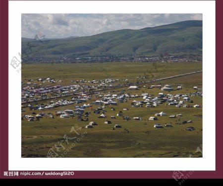 蒙古包风光图片
