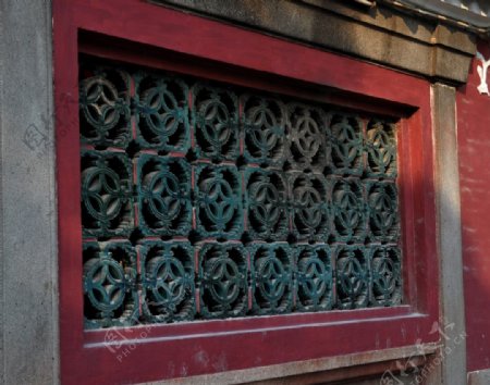 中式古窗户图片