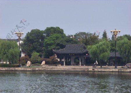 浙东古运河岸图片